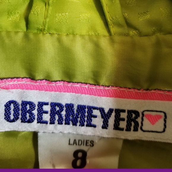 Obermeyer Portrait 1/2 Zip Ski Jacket Size 8 - Picture 5 of 8